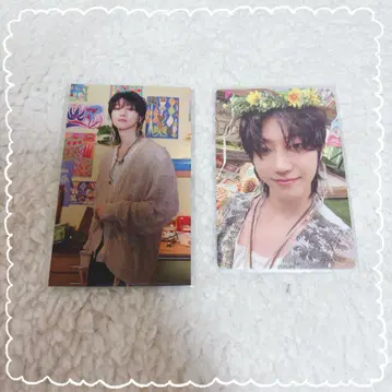 SEVENTEEN 세부치 트레이딩 카드 HEAVEN 혜택 민하오 2개