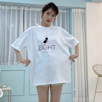 IU eight 티셔츠 공식 굿즈 한국