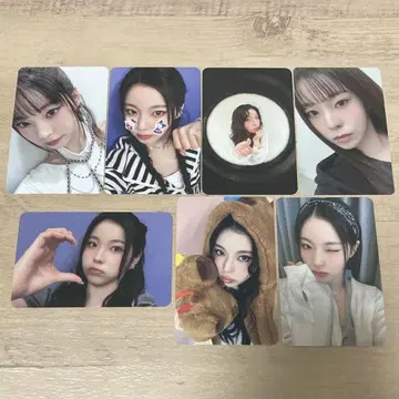 NMIXX 규진 forward 혜택 트레이딩 카드 7장 세트 묶음 판매