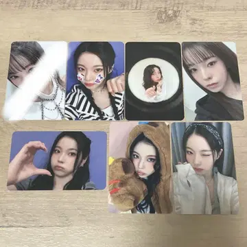 NMIXX 규진 forward 혜택 트레이딩 카드 6장 세트 묶음 판매