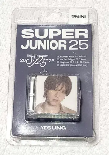 예성 YESUNG SUPER JUNIOR 25 SMini ver