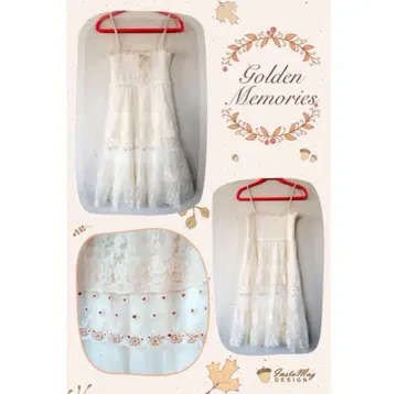 Golden Memories 슬리브리스 원피스 사이즈 2