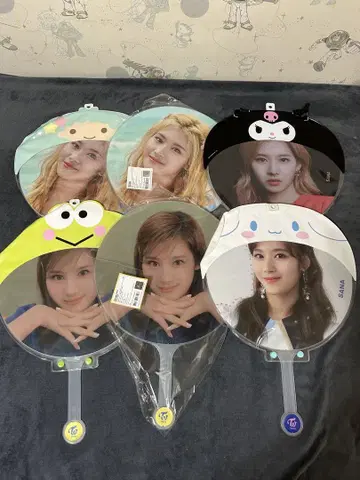 TWICE 사나 부채 6개 세트