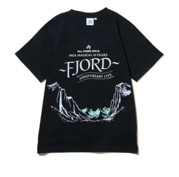 Mrs. GREEN APPLE 미세스 티셔츠 FJORD L 사이즈