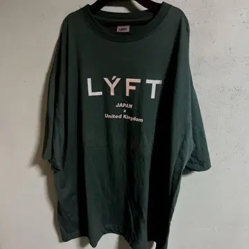 LYFT 다크 그린 티셔츠 XL