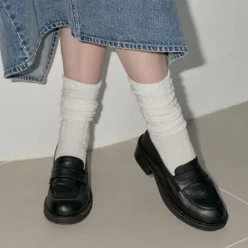 giunon 라운드토 로퍼 S 블랙