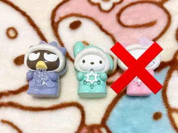 산리오 시크릿 마스코트 후와푸쿠 윈터 포차코 바츠마루