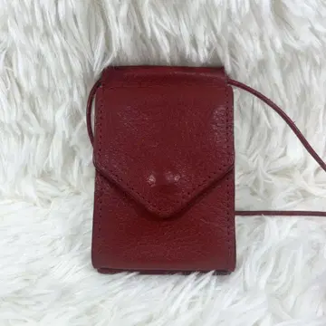 Hender Scheme 핸더 스킴 행 지갑 레드 가죽