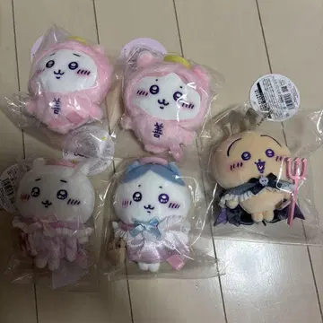 마지카루 치이카와 텐시 & 악마 마스코트 치이카와 하치와레 5종