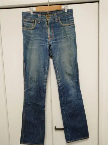 Nudie Jeans Co. 스트레이트 데님 블루