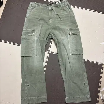 자라 그린 카고 팬츠 XL