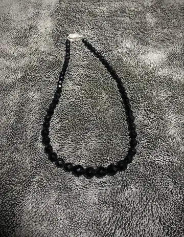 블랙 오닉스 목걸이