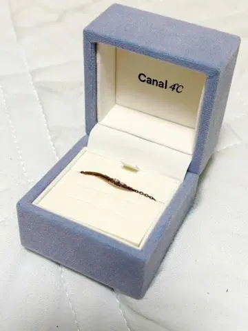 Canal 4C 핑크 골드 팔찌