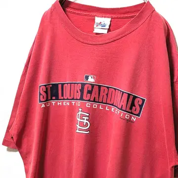 USA제 마제스틱 MLB ST 카디널스 티셔츠 레드 빨간색 구제 의류