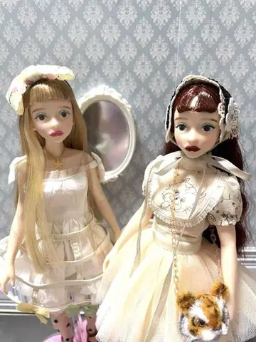 체리 머리 리본, 리본 머리띠 2개 세트