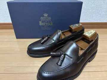 Berwick 4340 태슬 로퍼 25.5cm 다크 브라운