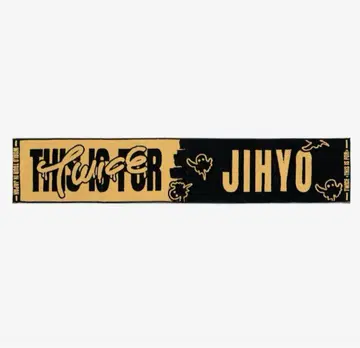 TWICE THIS IS FOR 굿즈 머플러 타월 지효 JIHYO