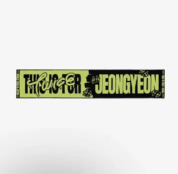 TWICE THIS IS FOR 팝업 머플러 타월 정연