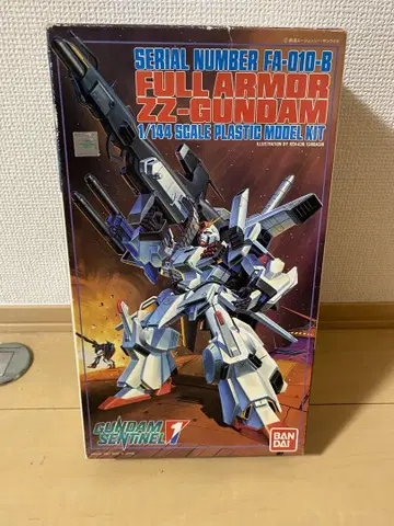 1/144 MSZ-010 ZZ 건담 구 키트