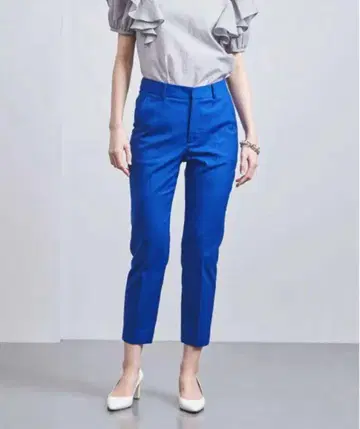 새상품급! UNITED ARROWS P/C 도비 슬림 팬츠