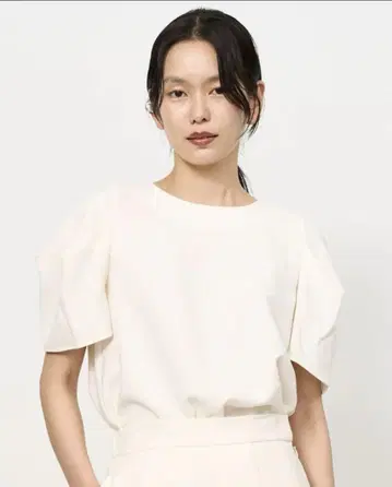 소주 어깨 턱 블라우스 M 사이즈
