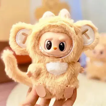 러브부 LABUBU 인형옷 봉제 인형 베이지 POP MART 원숭이