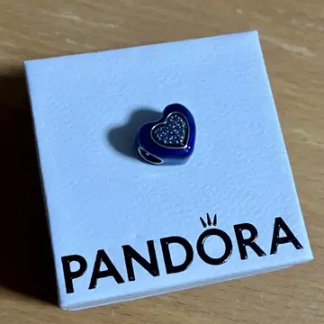 Pandora 팔찌 참 파랑 하트
