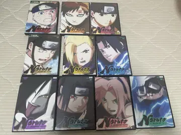 NARUTO 나루토 5th STAGE 2007 렌탈 DVD 10권 세트