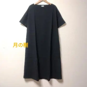 orcival 오르치발 A 라인 반팔 원피스 Bshop 별주 사이즈 2