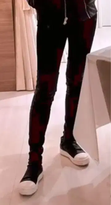 블랙 새상품 찰스 키이스 니하이 스니커즈 니하이 부츠