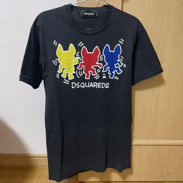DSQUARED2 티셔츠 S 사이즈 블랙