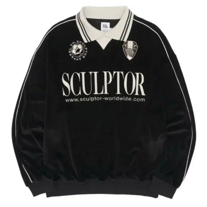 [SCULPTOR] Velour Soccer Jersey /追跡付 879f02ef412d8d0c7499835fc23cc5
