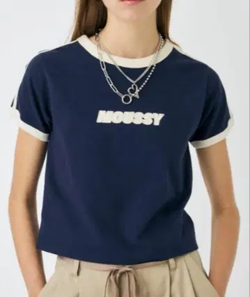 RETRO SPORTY MOUSSY 반팔 티셔츠