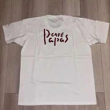 PAPAS 로고 티셔츠 Cafe PAPAS M 사이즈 새상품급입니다!