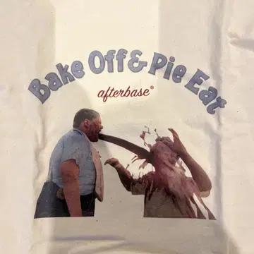 afterbase Bake Off & Pie Eat 티셔츠 XL