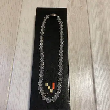 Vendome Aoyama 크리스탈 목걸이 앤티크