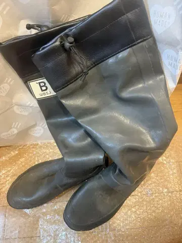 일본 야생 조류 협회 버드 워칭 장화 접이식 그레이 L 사이즈(26cm)