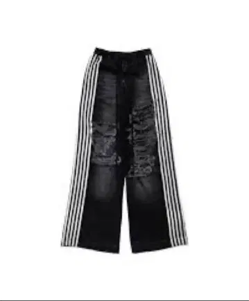 YORI SPORT 요리 스포츠 5STRIPE DENIM / BLK 28