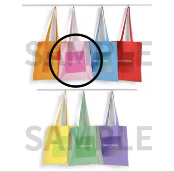 FRUITS ZIPPER 마츠모토 카렌 최애 토트백