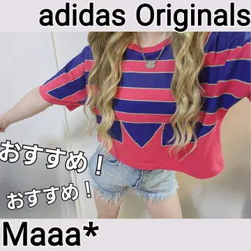 오늘의 추천 상품! 아디다스 오리지널스 숏 기장 BIG 로고 T셔츠