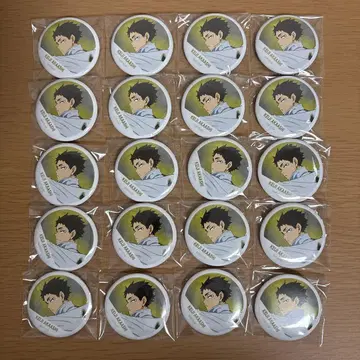 가로 현수막 풀 컬러 캔뱃지 아카아시 케이지 20점