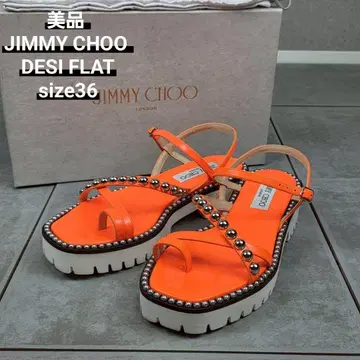 새상품급 JIMMY CHOO DESI FLAT 지미추
