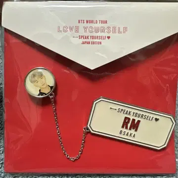 BTS LOVE YOURSELF RM 체인 배치