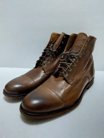 ZARA MAN 숏부츠 브라운 미사용 28.5cm 가죽
