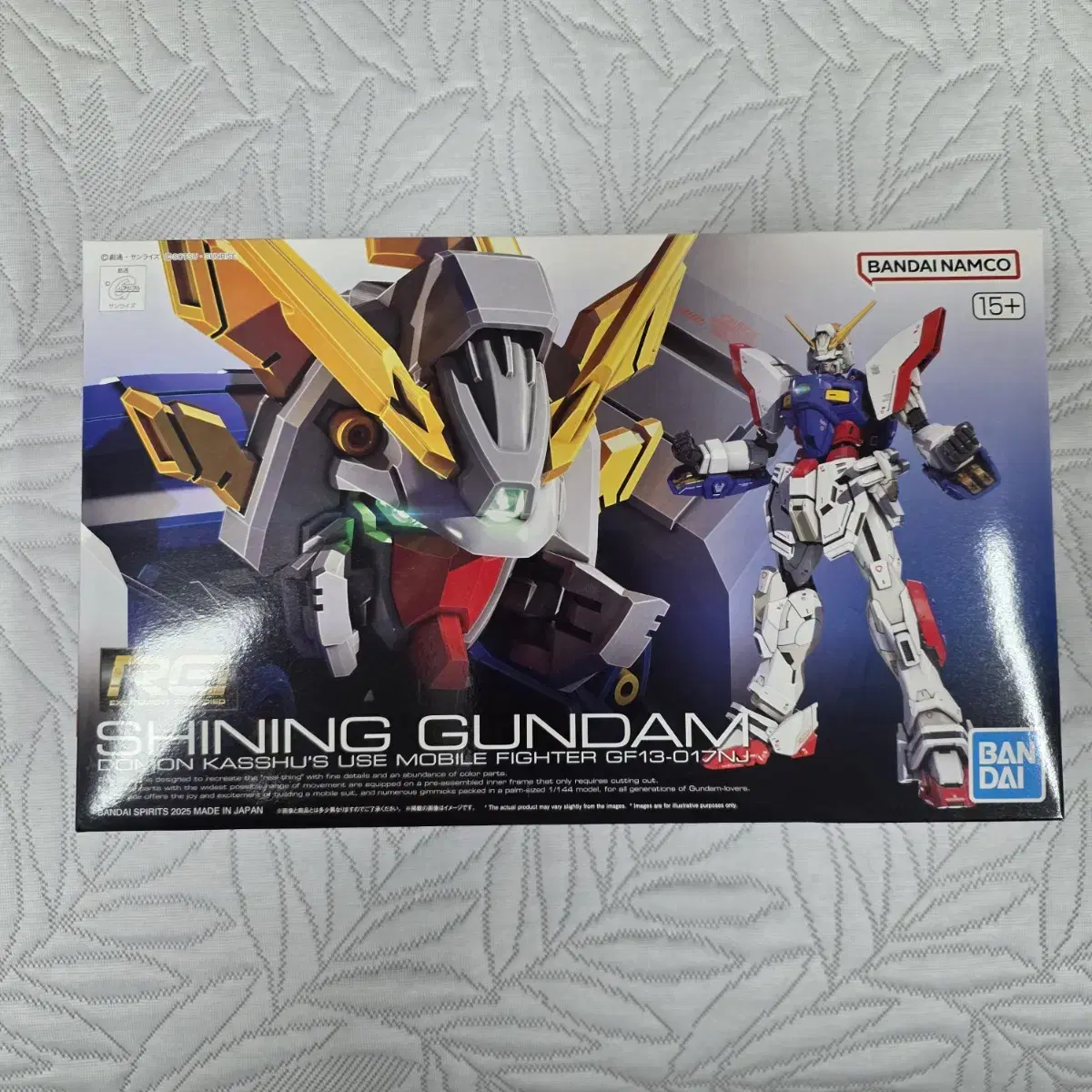 Bandai 1/144 RG Shining Gundam on Bunjang Global Site.