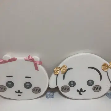 2종 세트! 치이카와 (먼작귀) 저반발 쿠션 ~리본~