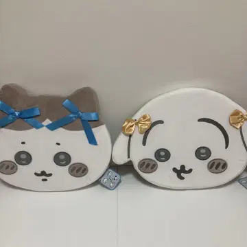 2종 세트! 치이카와 (먼작귀) 저반발 쿠션 ~리본~
