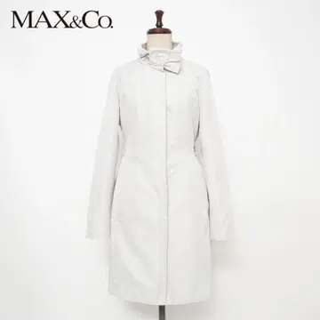 MAX&Co. 리본 모티브 코트 라이트 그레이 사이즈 40*ED1177
