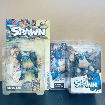 SPAWN Clown 피규어 세트 * 맥팔렌 토이즈 스폰 크라운