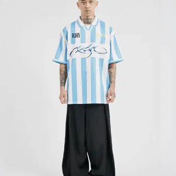 【AJO AJOBYAJO】SALE★ Tribal AJO Soccer Top MUSINSA | AJOBYAJO Tribal AJO Soccer Top [BLACK]